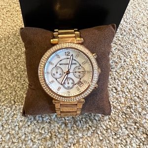 Michael Kors Rose Gold Watch